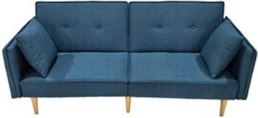 Divano Letto Con Cuscini 187X91X83Cm Relaxa Blue-11