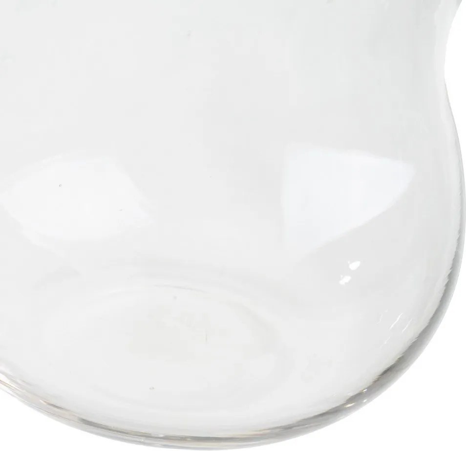 Vaso in vetro (altezza totale 20 cm) Clara – Casa Selección