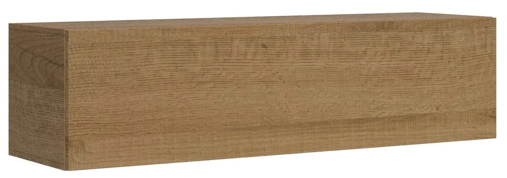 Pensile TV Ribalta con passa cavi L.133,6 - L.173,6 H.40 P.39,2, Quercia Natura / 153,6 cm