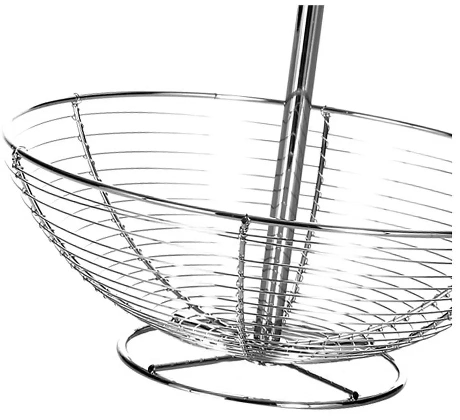 Piedistallo in metallo a due livelli Baker, altezza 41 cm - Casa Selección