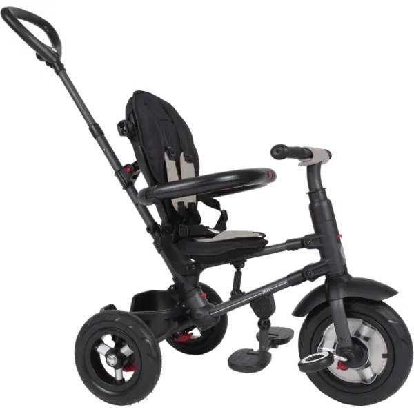 QPlay - Triciclo per bambini 3in1 RITO AIR grigio