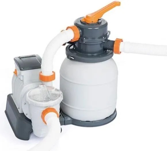 Bestway - pompa di filtraggio a sabbia 'flowclear' per piscine da 5.678 litri/ora - cod. 58497