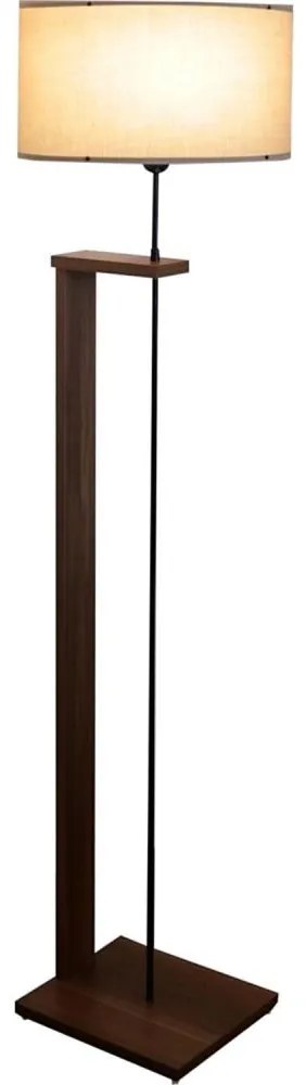 Lampada da terra AYD 1xE27/40W/230V beige/marrone