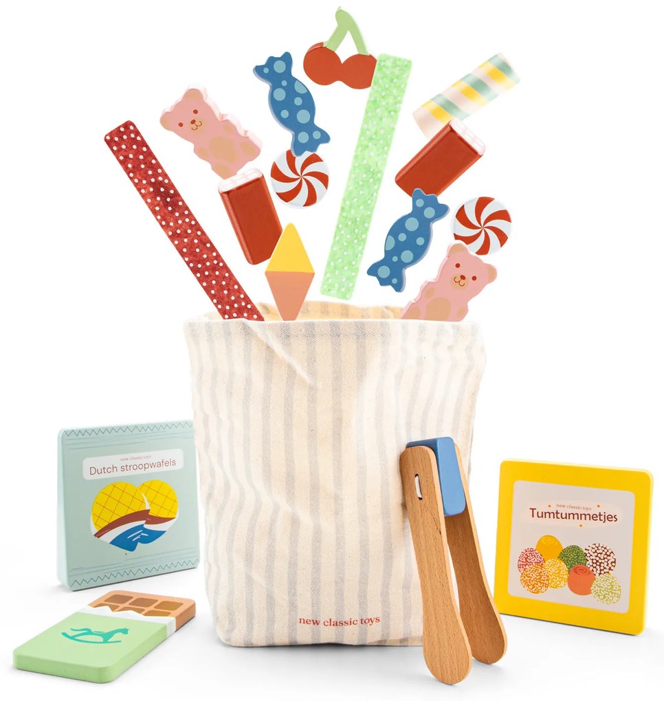 Set in legno - dolcetti