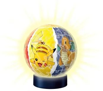 Puzzle 3D Pokémon Luce notturna 72 Pezzi