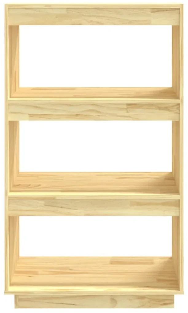 Libreria/divisorio 60x35x103 cm in legno massello di pino