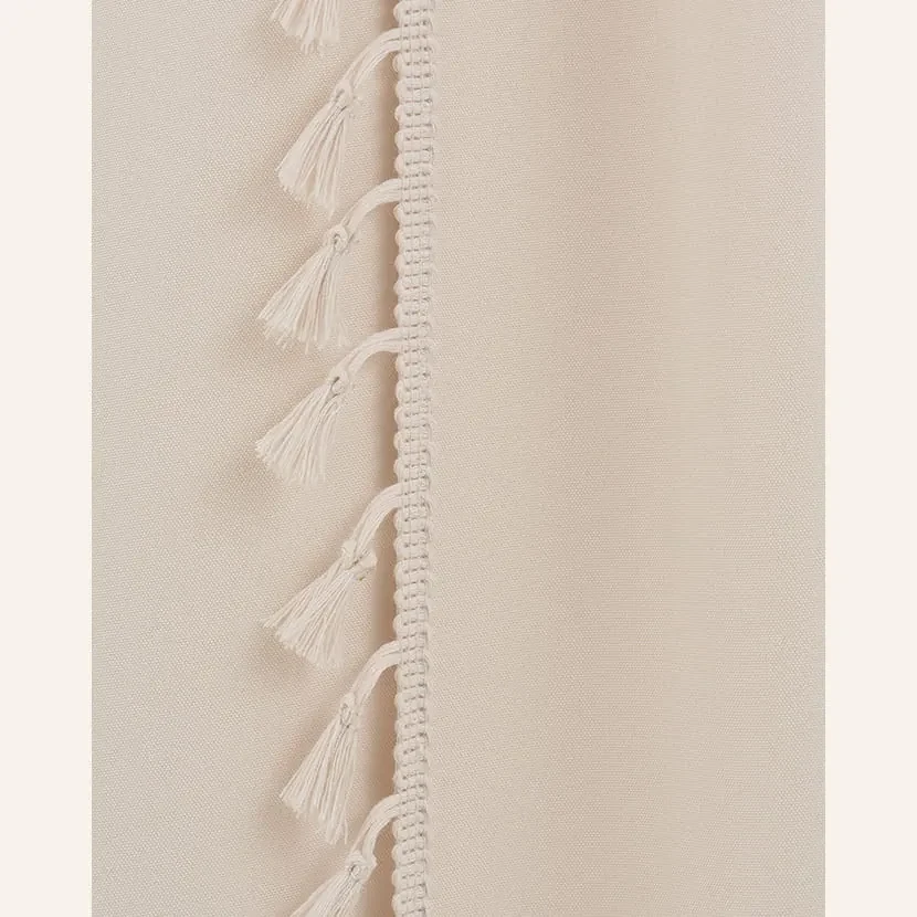 Beda Home Mantovana In Lino Con Nappe Per Cucina 52x18 Cm – Bianco, Stile Country