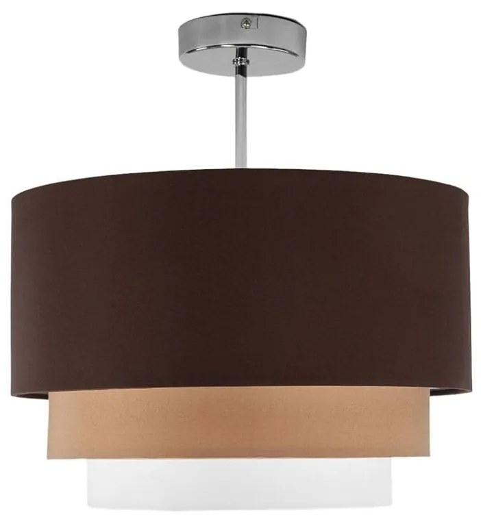 Lindby - Jayda Plafoniera Brown/White Lindby