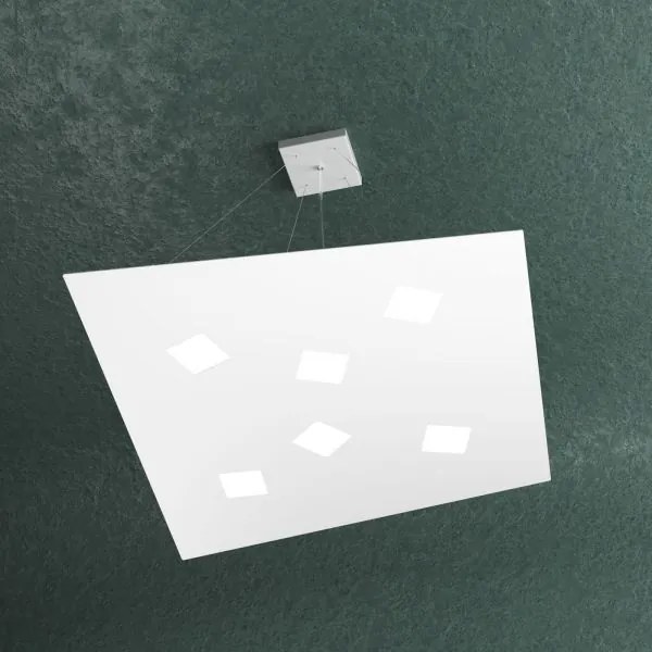 Note sospensione 6 luci bianco 1140-s6-bi