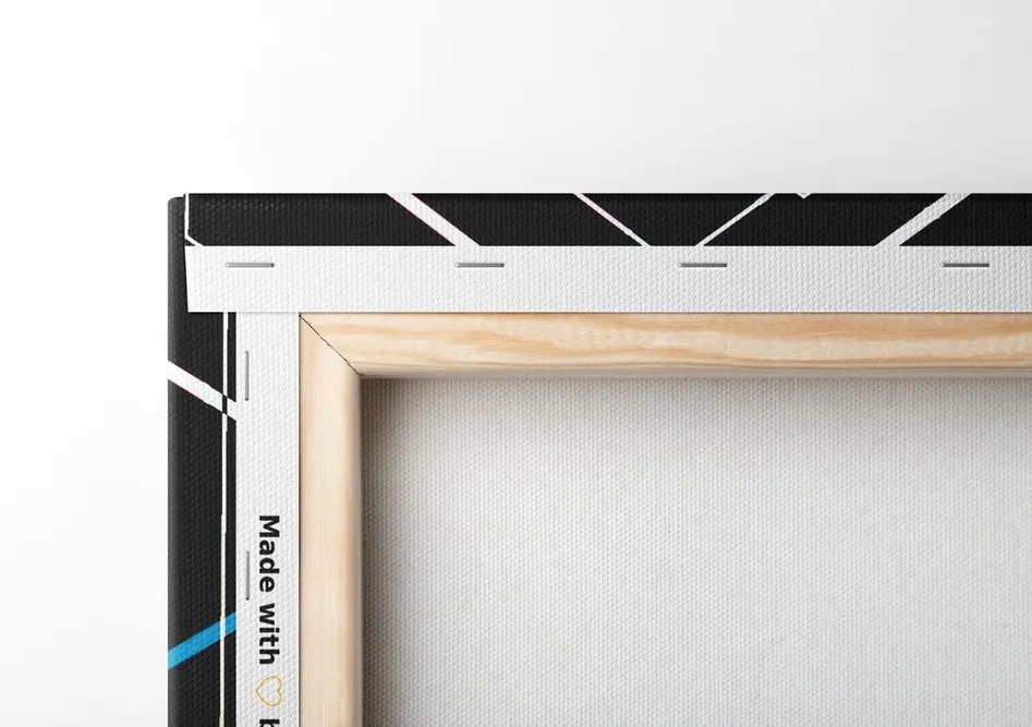 Quadro su tela – Geometria futuristica