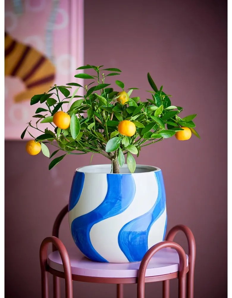 Coprivaso in gres ø 20,5 cm Romy – Bloomingville