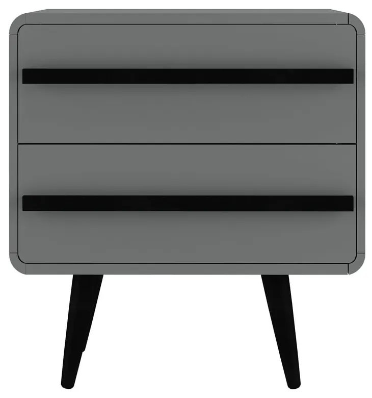 Comodino grigio Chantal - Støraa