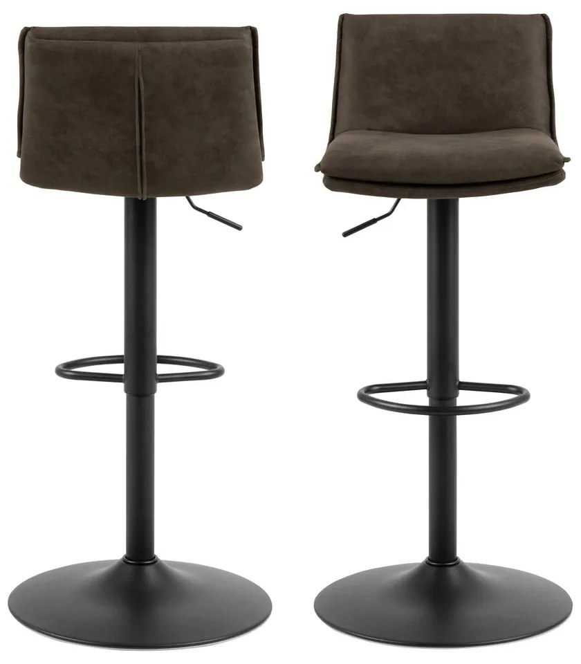 Sgabelli da bar marrone scuro in set di 2 107 cm Flynn - Actona
