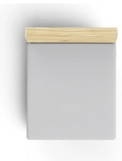 Lenzuolo con angoli grigio in cotone 140x190 cm – Mijolnir