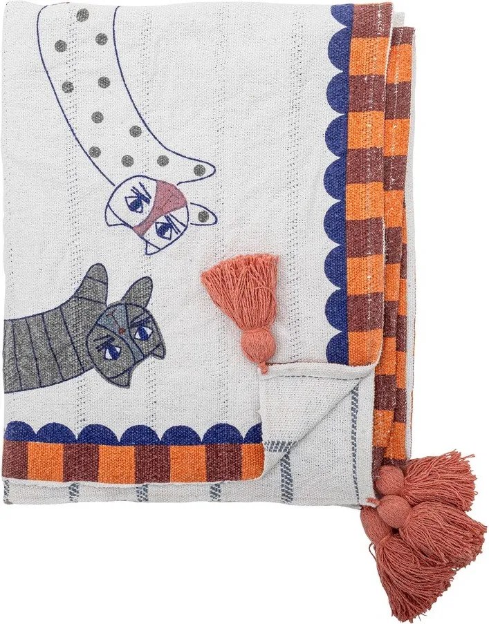 Coperta in misto cotone 130x155 cm Missy – Bloomingville