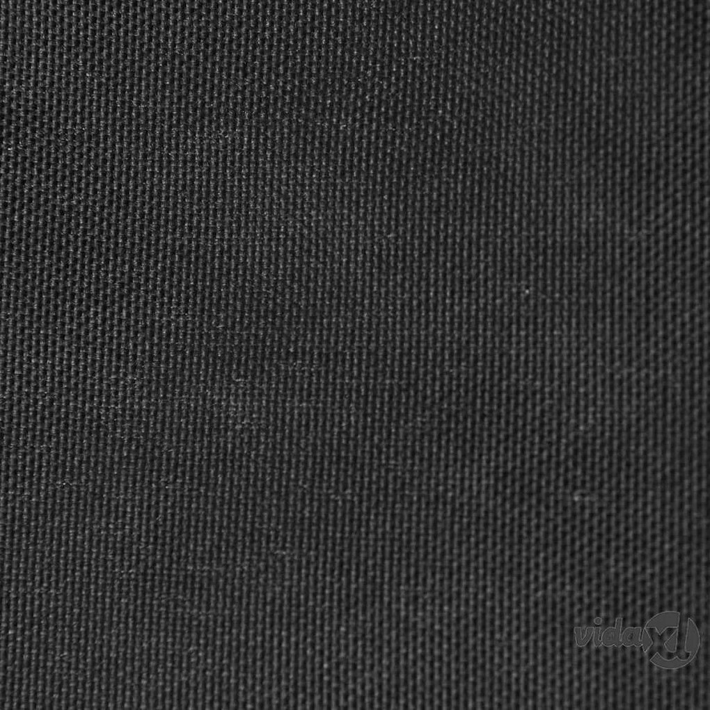 vidaXL Parasole a Vela Oxford Rettangolare 2,5x4,5 m Antracite