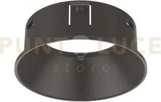 Bento prodotto componibile  riflettore tondo 1 luce nero 6,3cm