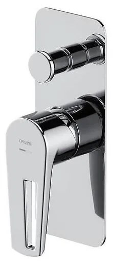 Cersanit S951-342-Rubinetto doccia per installazione a scomparsa MILLE cromo lucido