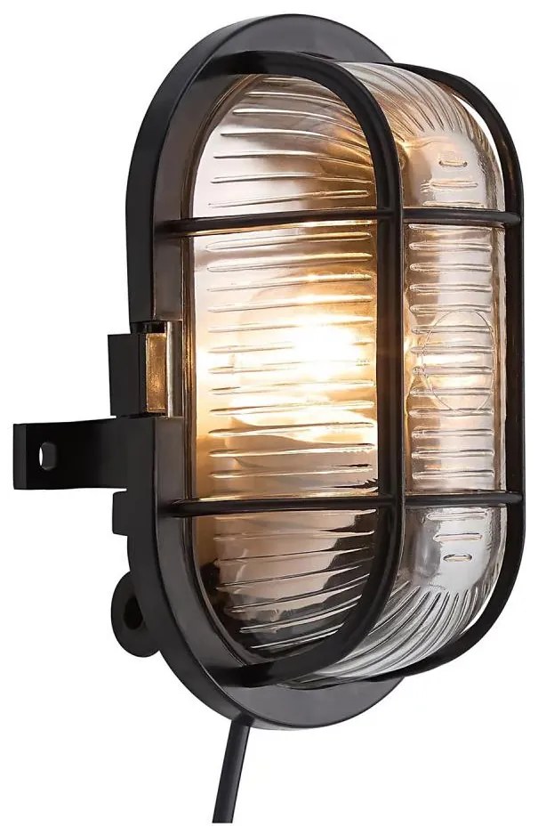 Nordlux - Applique da esterno SKOTLAMPE 1xE27/60W/230V IP44 nero