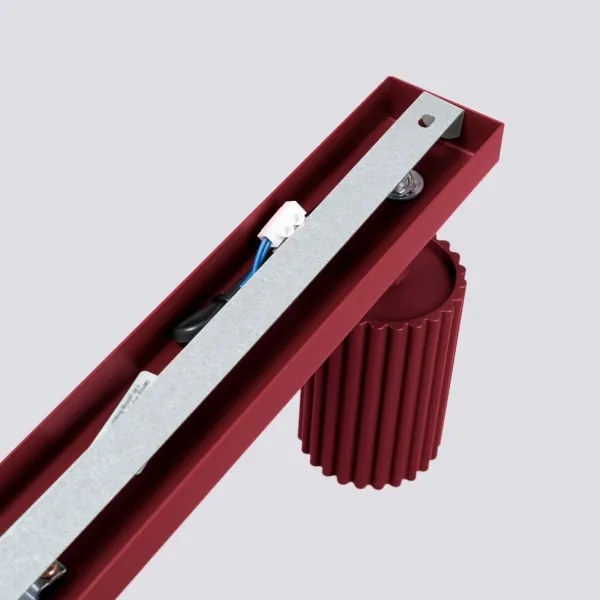 Brilagi - Faretto CRESTO 3xGU10/10W/230V bordeaux