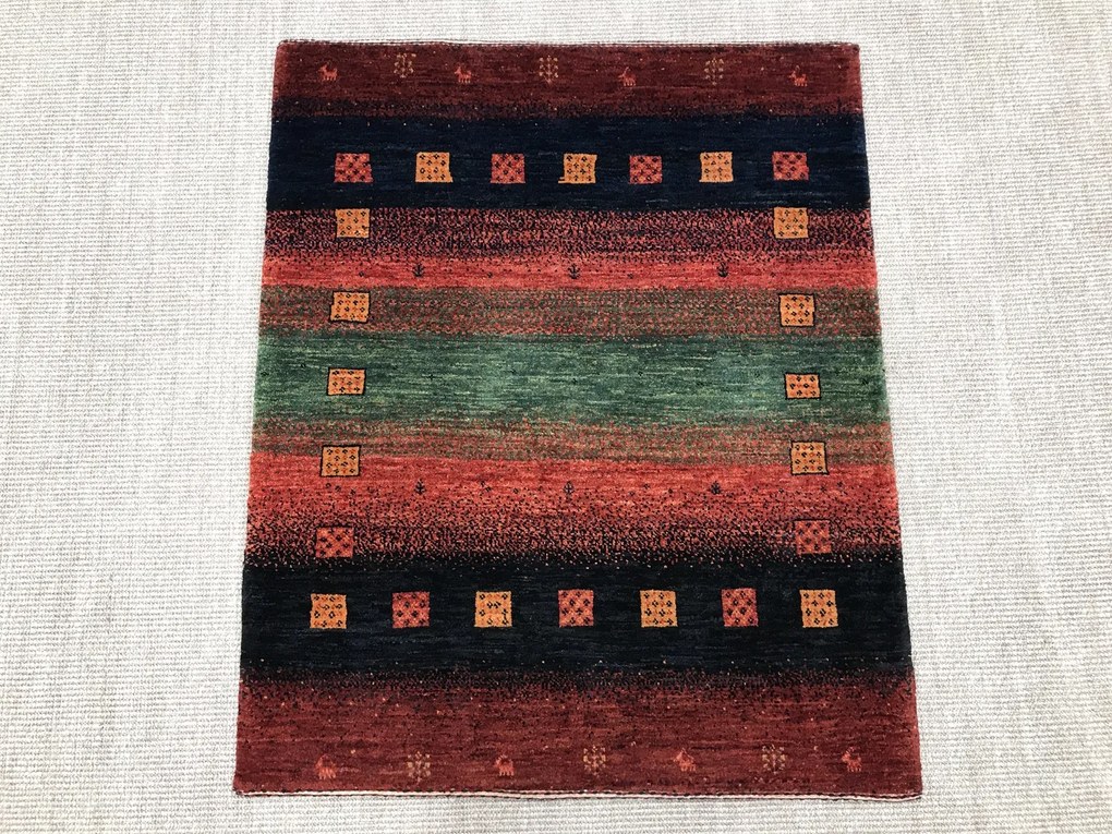 Loribaft Tappeto persiano 90 x 110 (Iran) Annodato A Mano