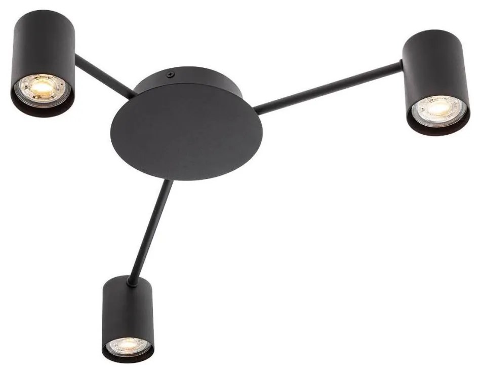 Redo 01-4050 - Faretto NOA 3xGU10/10W/230V nero