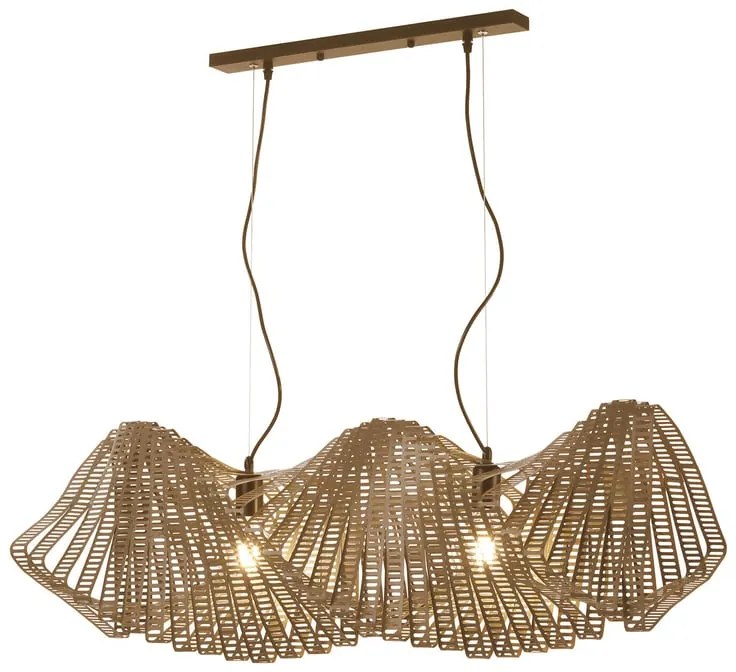 Lampadario Design Sospensione CAMINO in Metallo con 2 E27 grigio paralume grigio 2x E27