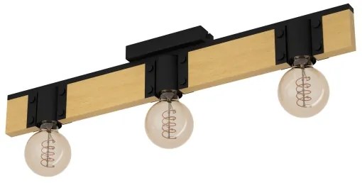 Eglo 43901 - Plafoniera BAILRIGG 3xE27/40W/230V