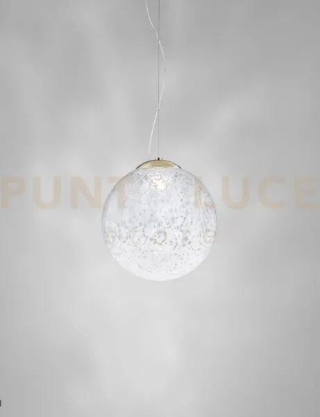 Rina sospensione 25l bianco murrina ottone lucido 2 l22cc led 2700k...