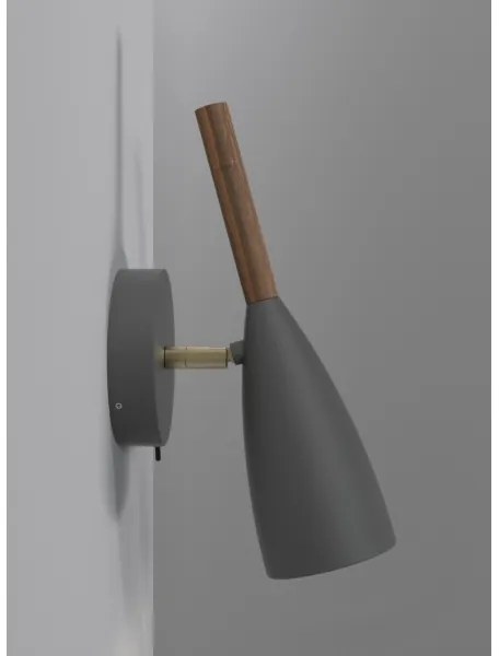DFTP by Nordlux - Faretto da parete PURE 1xGU10/8W/230V grigio