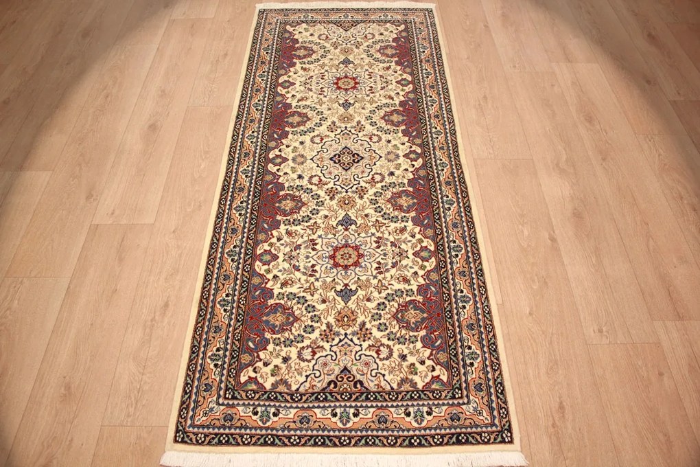 Nain Tappeto persiano 200 x 80 (Iran) Annodato A Mano