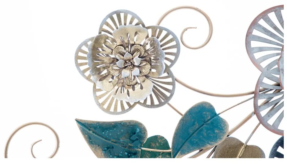 Decorazione da appendere in metallo con motivo floreale Mauro Ferretti -B-, 118 x 58 cm Campur - Mauro Ferretti