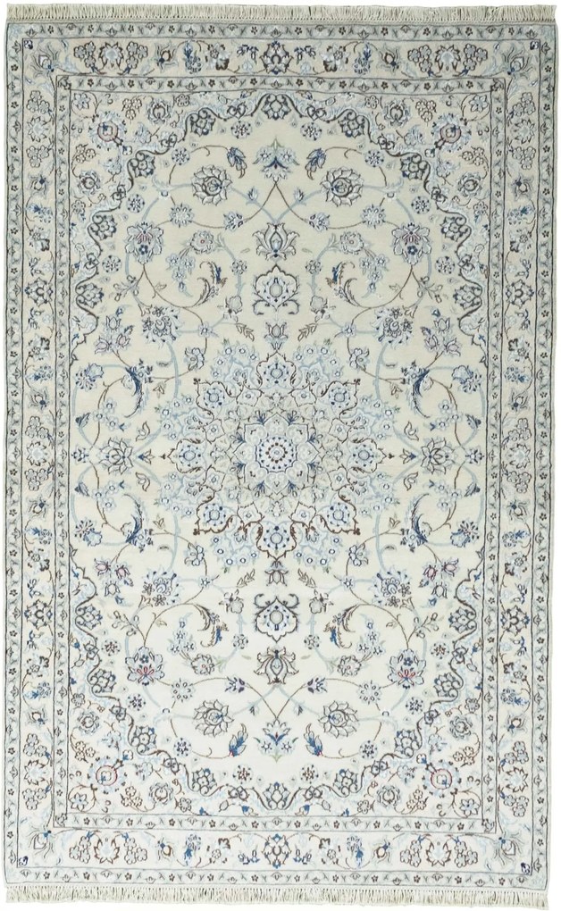 Nain Tappeto persiano 130 x 210 Beige (Iran) Annodato A Mano