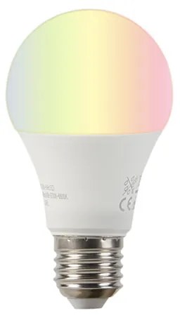 Lampada ad arco intelligente rame incl. A60 Wifi - Arc Basic