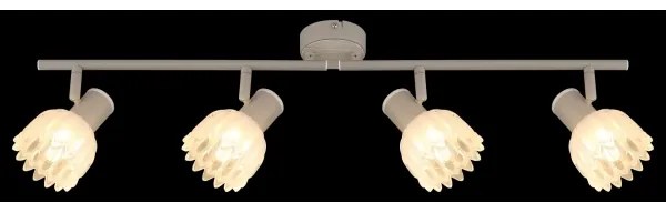 Globo 54317-4 - Faretto PLANTA 4xE14/40W/230V