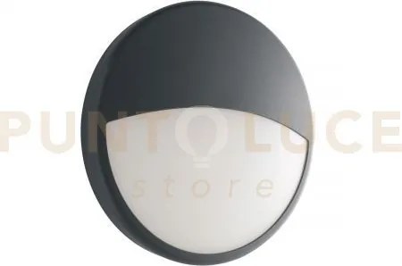 Led-ever-lp antplafoniera led ever antracite tonda 20w 2500lm cct 3...