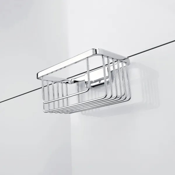 NIMCO Ki 14015-26 - Mensola da parete doccia KIBO cromo lucido