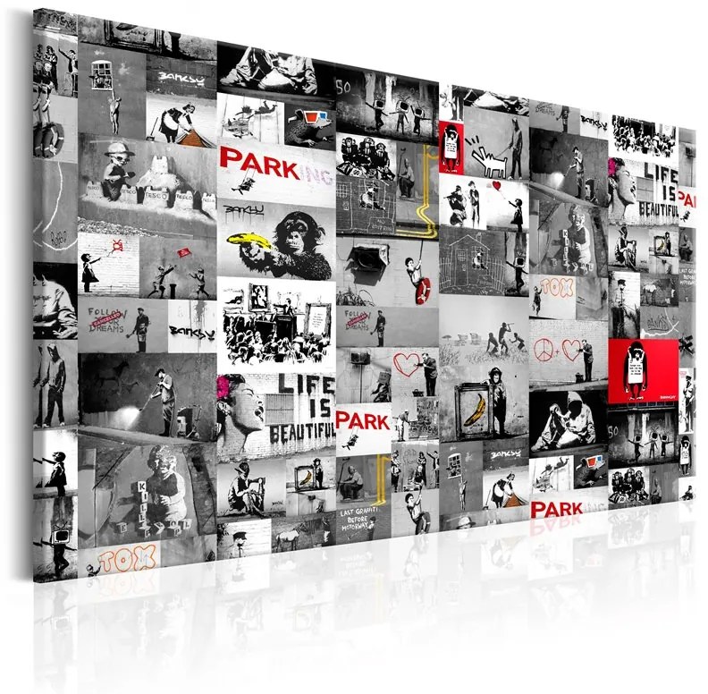 Quadro Street Art Banksy