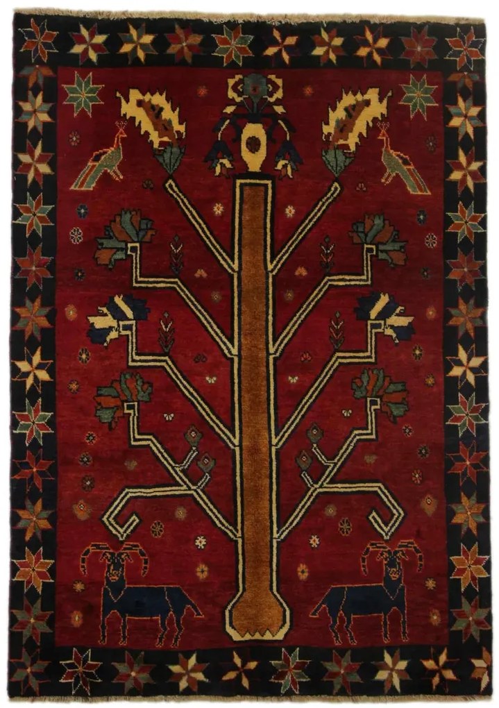 Gabbeh Tappeto 190 x 130 (Iran)