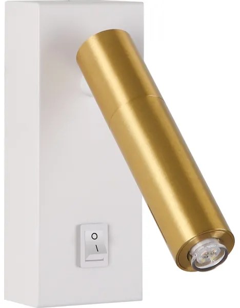 Brilagi - Luce Spot da parete LED dimmerabile MAYA 1xG9/4W/230V bianco/oro