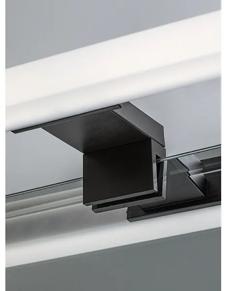 Rabalux 75051 - Illuminazione a LED per specchio da bagno OLIRO LED/6W/230V IP44 40 cm nera