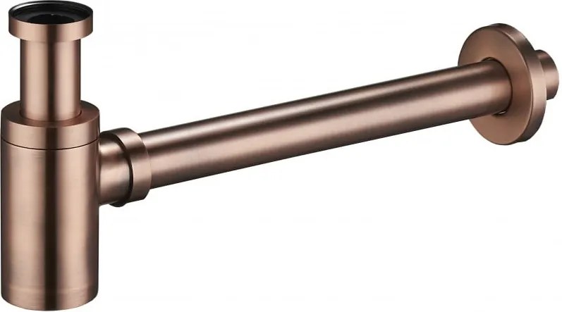 Mexen semisifone per lavabo rotondo, rame antico - 79950-45