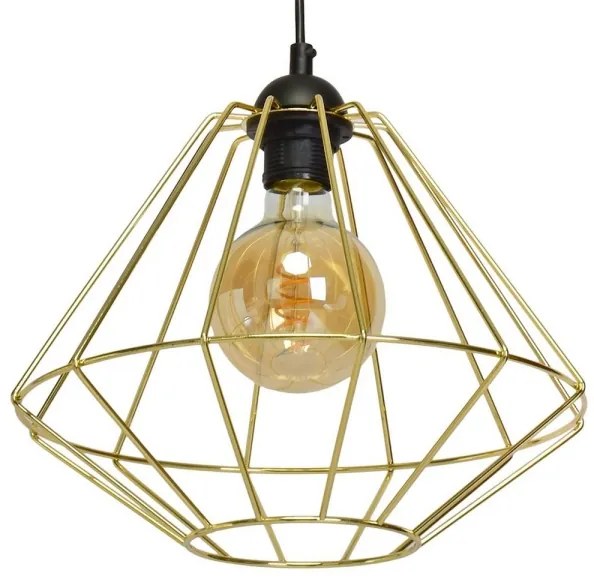 Lampadario a sospensione con filo LUPO 1xE27/60W/230V