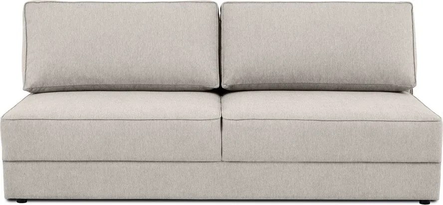 Divano beige allungabile/con contenitore 202 cm Dora – Scandic