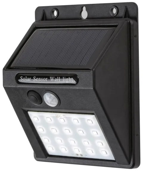 Rabalux - Lampada da parete solare LED con sensore IP44