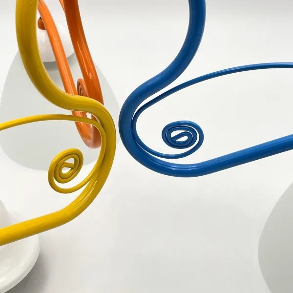 Lampadario a sospensione con catena RETRO 3xE27/60W/230V bianco/colorato