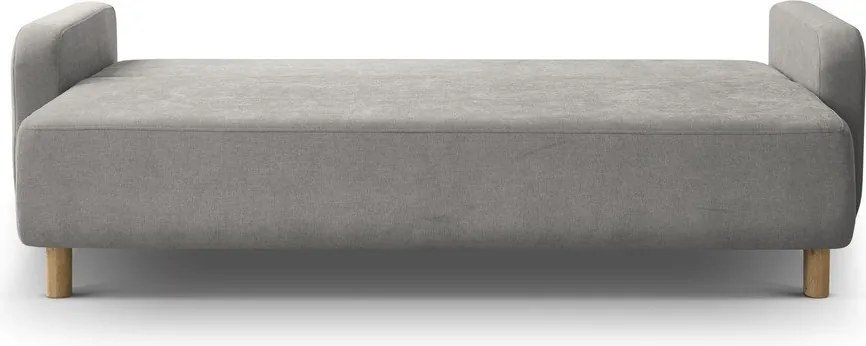 Divano grigio allungabile con contenitore 231 cm Elen – Micadoni