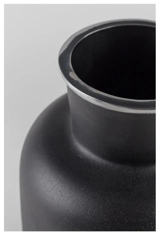 Vaso in alluminio nero Farma - Zuiver