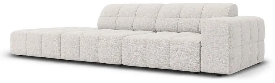 Chaise-lounge in grigio chiaro (con penisola a destra) Chicago – Cosmopolitan Design