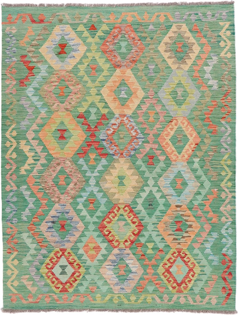 Kilim Tappeto orientale 160x200 (Pakistan) Annodato A Mano